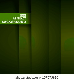 abstract green transparency effect banner background