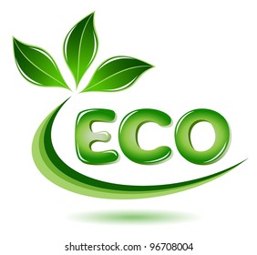 Abstract green tree