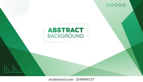 Abstract green triangle background with geometric shapes and patterns , geometric, abstract, triangles, green, background