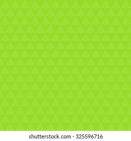 Abstract green triangle background, simple vector illustration