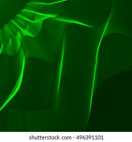 Abstract green vector background