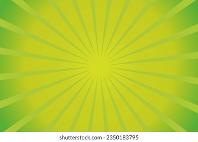 Abstract green vector background with circular arranged pastel green lines, irregular shape, empty space for banner or advertising marketing message