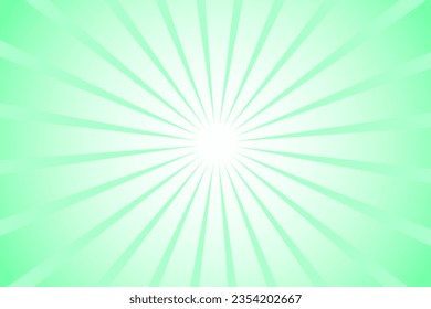 Abstract green vector background with circular arranged pastel green lines, irregular shape, empty space for banner or advertising marketing message