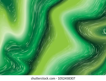 Abstract green vector background or pattern with handsome lines