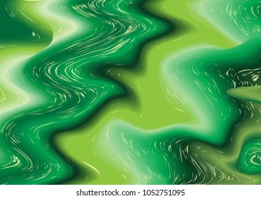 Abstract green vector background or pattern with handsome lines
