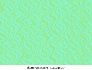 Abstract green vector background or pattern with handsome lines. Green marble ink pattern abstract background
