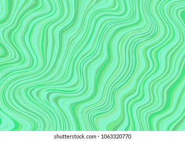 Abstract green vector background or pattern with handsome lines. Green marble ink pattern abstract background