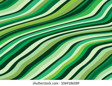 Abstract green vector background or pattern with handsome lines. Green marble ink pattern abstract background
