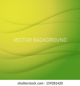 Abstract green vector background with place for text.