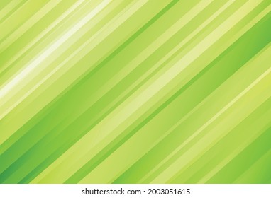 Resumen de fondo vectorial verde con rayas