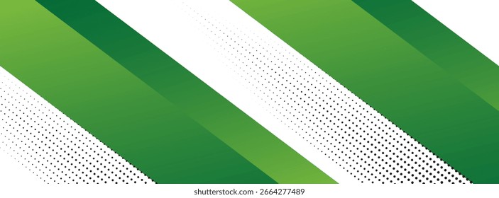 Fundo de vetor verde abstrato com listras