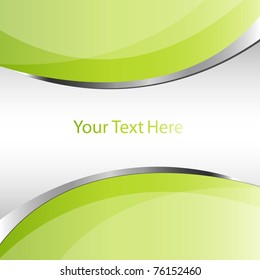 Abstract green vector business background