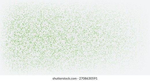 Abstract green vector red banner with set of circles, dots. Donuts Background. Creative Design Template. vector illustration eps10