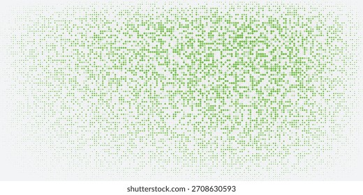 Anuncio rojo de Vector verde Abstractas con conjunto de círculos, puntos. Donuts de fondo. Plantilla de diseño creativo. diseño moderno