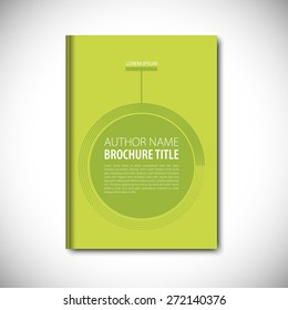 Abstract Green
 Vector Template Layout For Brochure, Flyer, Booklet, Cover.