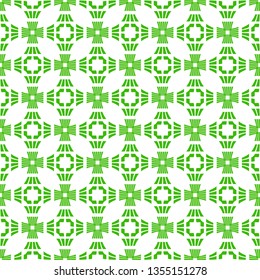 Abstract green vector. Wallpaper background. Seamless pattern.