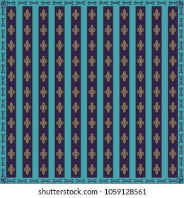 abstract green and violet vertical modern vintage pattern