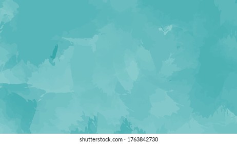 Abstract green watercolor background design. Vector illustration for template, banner, wallpaper, flyer, poster, and more. Eps 10 illustration