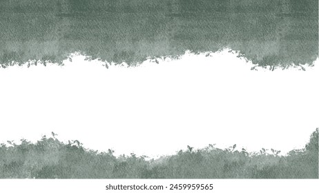 Abstract green watercolor background.Hand painted watercolor. vector