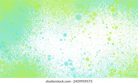 Abstract green watercolor background.Hand painted watercolor. vector