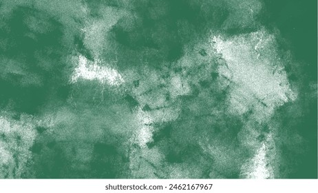 Abstrait, arrière-plan vert à l'aquarelle.Peinte à la Main à l'aquarelle. Image vectorielle 