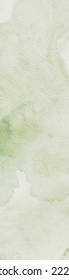 Abstract green watercolor paint Background. Design banner element. Vector illustration