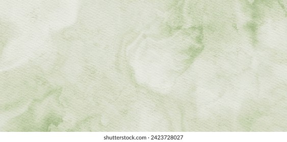 Abstract green watercolor paint Background. Design banner element. Vector illustration