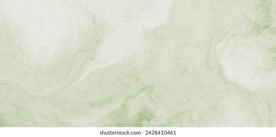 Abstract green watercolor paint Background. Design banner element. Vector illustration