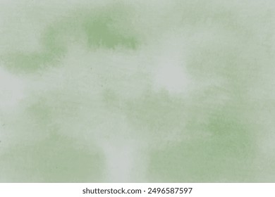 Abstract green watercolor texture background, watercolor splash, vector grunge for print and t-shirt design.