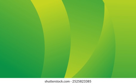 Fondo verde Abstractas de la onda. se puede utilizar para el Anuncio, disposición, informe anual, Diseño web. Vector Eps10
