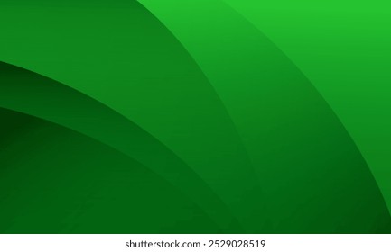 Fundo abstrato da onda verde. Composição em formas fluidas. Vetor Eps10