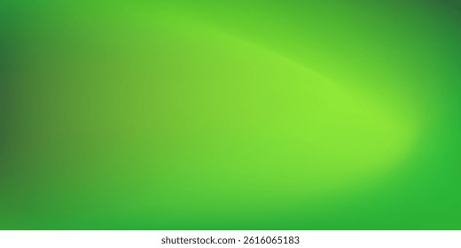 Abstract green wave background. Fluid shapes composition vector design concept Decorative web layout or poster banner simple art.