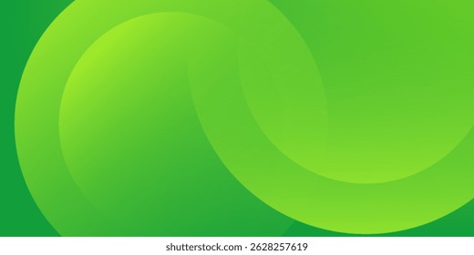 Abstract green wave background. Fluid shapes composition. vector design concept. Decorative web layout or poster, banner
