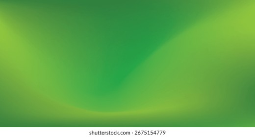 Abstractas fondo de onda verde. Concepto de diseño de Vector de composición de Formas fluidas Verde decorativo