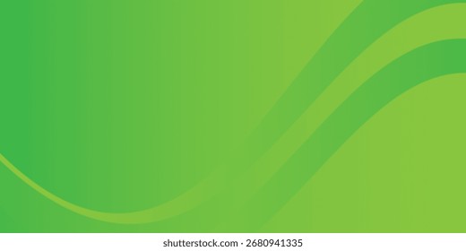Abstractas fondo de onda verde. Composición de Formas fluidas. concepto de diseño de Vector. Diseño decorativo del Web o cartel, Anuncio