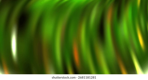 Fondo de onda verde Abstractas con gradiente suave,