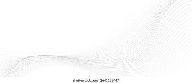 abstract green wave background vector illustration