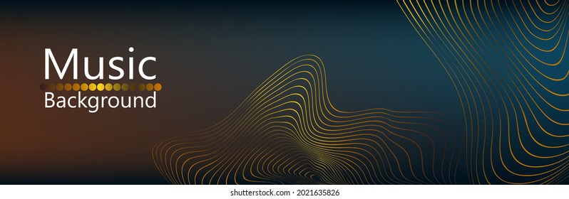 Abstract green wave Geometrical Background Connection wave structure. Science background. Connecting dots and lines. Big data visualization and Business .Vector illustration