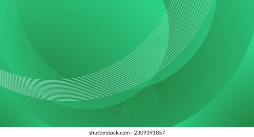 fondo de degradado de onda verde abstracto