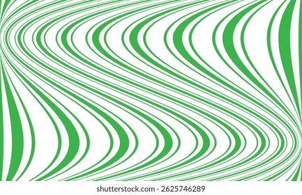 abstract green wave line pattern.