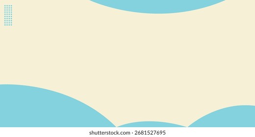 Ilustración vectorial de onda verde Abstractas con una Plantilla de tarjeta ecológica en blanco para Diseño web y decoración de negocios.