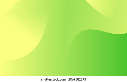 Resumen Fondo geométrico de las olas verdes. Diseño de fondo moderno. color de gradiente. Composición de formas fluidas. Apto para el diseño de la presentación. sitio web, carteles, fondos de pantalla, folleto, carteles