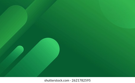 Fundo abstrato das ondas verdes em camadas. Usado para decorar anúncios, publicações, vetor Eps10