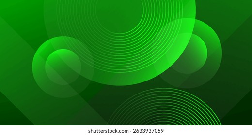 Abstractas diseño de fondo ondulado verde. Ilustración vectorial