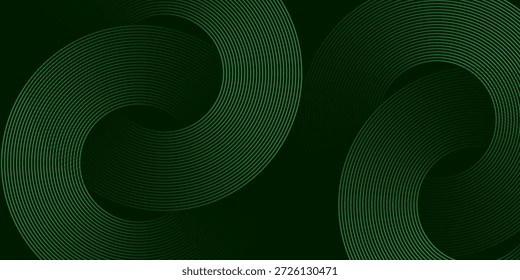 Abstractas diseño de fondo ondulado verde. Ilustración vectorial.eps10