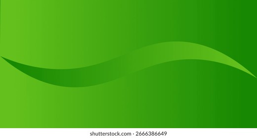Abstract green wavy background. modern vector illustration eps 10