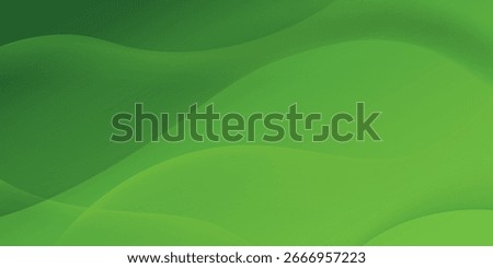Abstract green wavy background. modern vector illustration eps 10