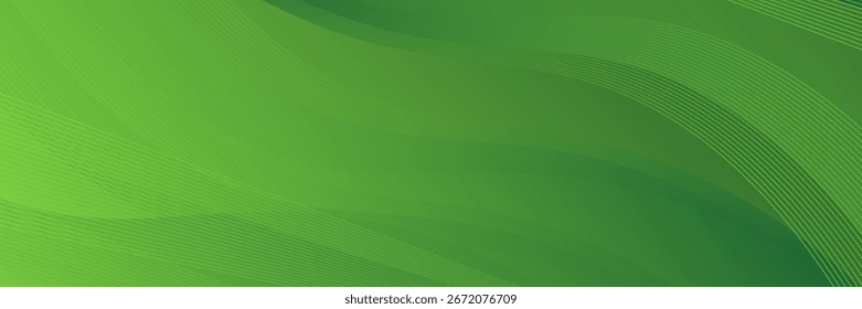 Fundo ondulado verde abstrato. apresentação,capa,cartaz,curva,cinta,folheto para mídia