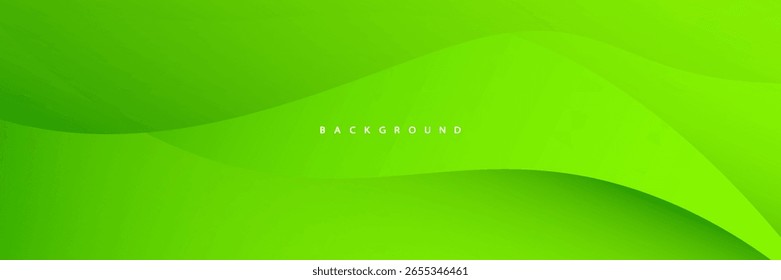Fondo ondulado verde Abstractas. Traje para el folleto, folleto, Anuncio, cartel, Sitio web, volante, cubierta, corporativo, telón de fondo. 