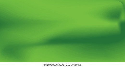 Abstract green wavy background. suit for banner, web, presentation, brochure, simple, art